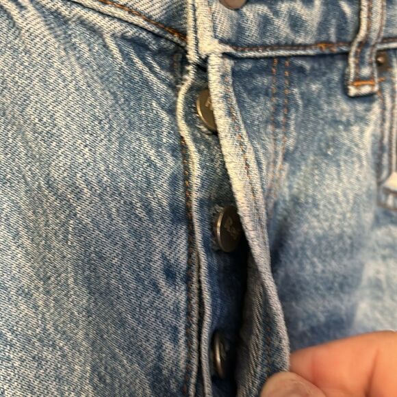 Reformation Jeans Midrise Button Fly Jeans 28 - Picture 5 of 6